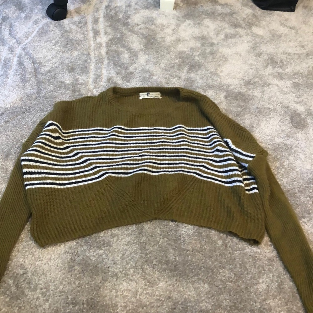Green sweater from urban outfitters